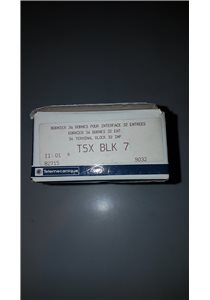 Telemecanique Connection terminal for 24 and 32 paths TOR card - TSX BLK 7 - NEW