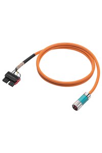 Power cable for SIMOTICS with connector size 1 on SINAMICS S120 Motor Modules C-/D-Types -6FX8002-5CS06-1CF0 - 25m
